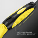 Dual-Sided Dematting Rake – Stainless Steel Grooming Comb for Dogs & Cats