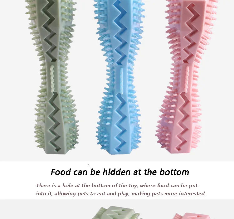 Dental Chew Stick – Soft Toothbrush Toy for Small Dogs & Puppies