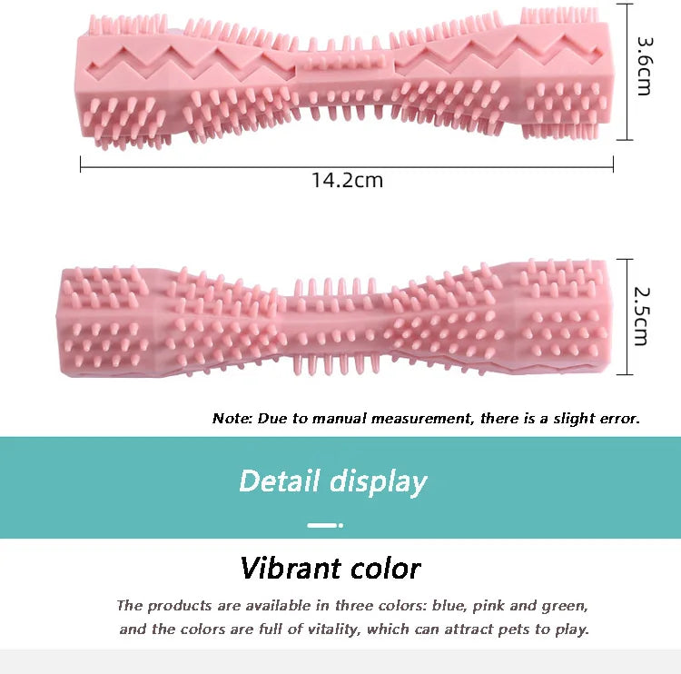 Dental Chew Stick – Soft Toothbrush Toy for Small Dogs & Puppies