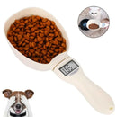 Digital Measuring Scoop – LED Pet Food Scale Spoon for Cats & Dogs (800g Capacity)
