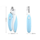 LED Nail Clippers – Safe Claw Trimmer for Cats, Dogs & Rabbits (Stainless Steel, Battery Included)