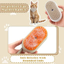 Pet Hair Remover & Steamy Brush – 4-in-1 Dog & Cat Grooming Kit