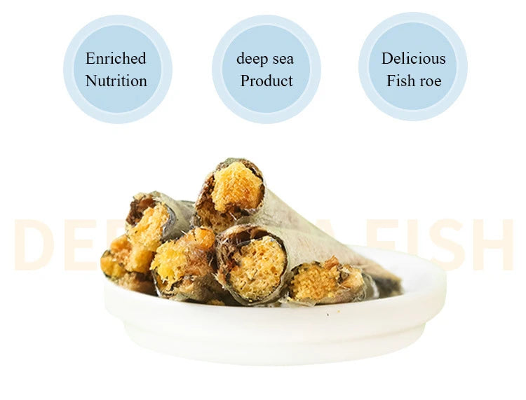 Freeze-Dried Fish Snacks – Natural Protein Treats for Cats & Small Dogs