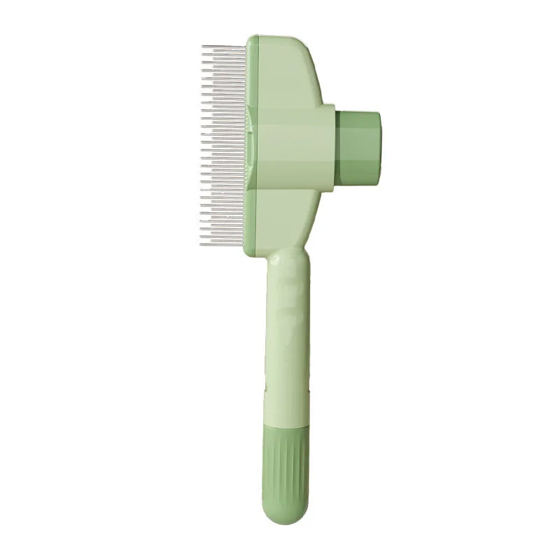 Pet Hair Remover & Steamy Brush – 4-in-1 Dog & Cat Grooming Kit