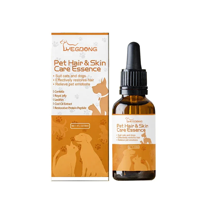 Coat Care Serum – Natural Soothing & Shine Formula for Dogs & Cats