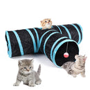 Foldable Cat Tunnel – Interactive Indoor Play Toy