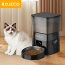 ROJECO Automatic Pet Feeder – Smart Portion Control Dispenser for Cats & Dogs