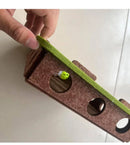 Pet Cat Puzzle Maze — Interactive Felt Toy Box with Bell Balls