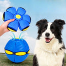 Flying Saucer Bouncing Ball – Durable Transforming Fetch Toy for Active Dogs