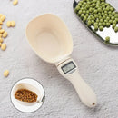 Digital Measuring Scoop – LED Pet Food Scale Spoon for Cats & Dogs (800g Capacity)
