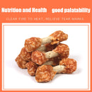 Chicken Dumbbells combine real chicken with calcium-rich chew sticks — supporting strong