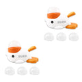 Duck-Shaped Interactive Slow Feeder – Washable Food Dispenser Toy for Dogs (3 Outlet Sizes)