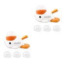 Duck-Shaped Interactive Slow Feeder – Washable Food Dispenser Toy for Dogs (3 Outlet Sizes)