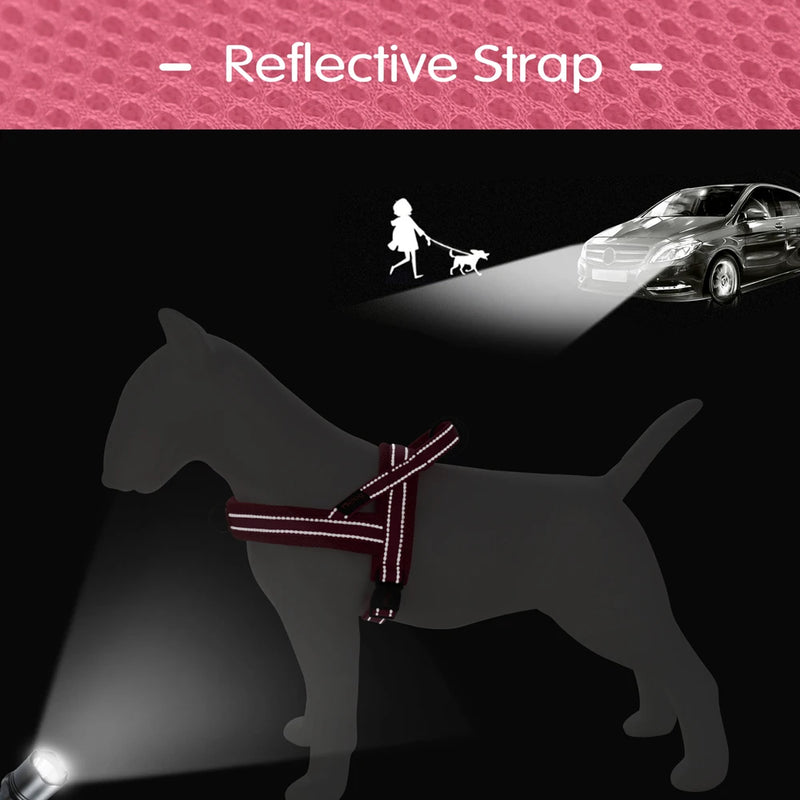 No Pull Dog Harness — Soft, Secure & Reflective Comfort for Every Walk