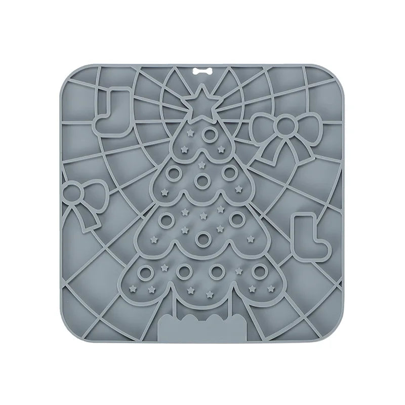 Lick Mat – Silicone Slow Feeder & Bath Distraction Pad for Dogs (Non-Slip Suction Design)