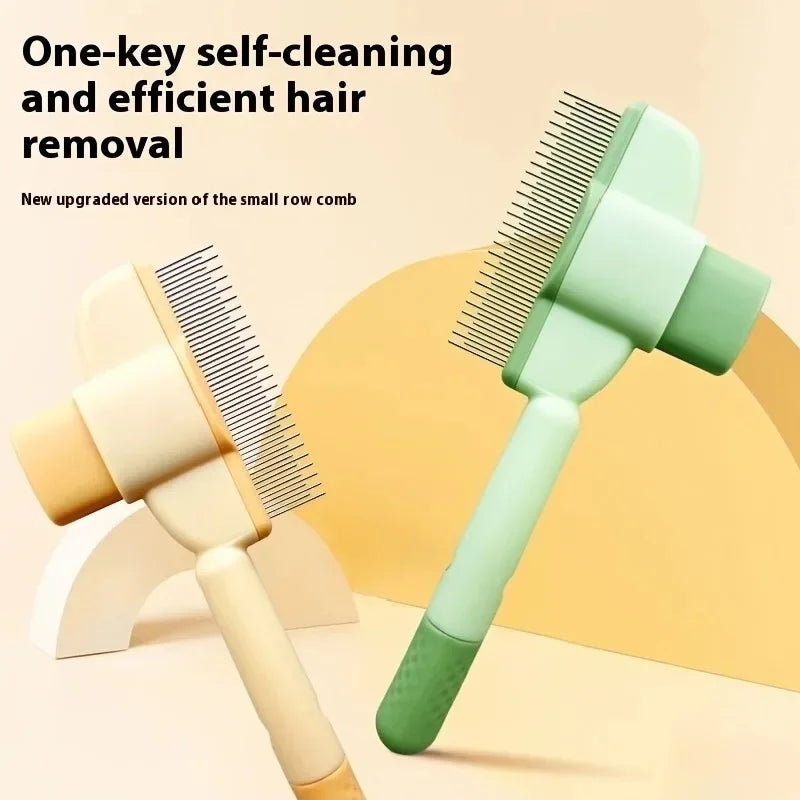 Pet Hair Remover & Steamy Brush – 4-in-1 Dog & Cat Grooming Kit