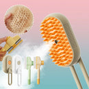 Pet Hair Remover & Steamy Brush – 4-in-1 Dog & Cat Grooming Kit