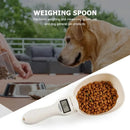 Digital Measuring Scoop – LED Pet Food Scale Spoon for Cats & Dogs (800g Capacity)