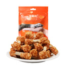 Chicken Dumbbells combine real chicken with calcium-rich chew sticks — supporting strong