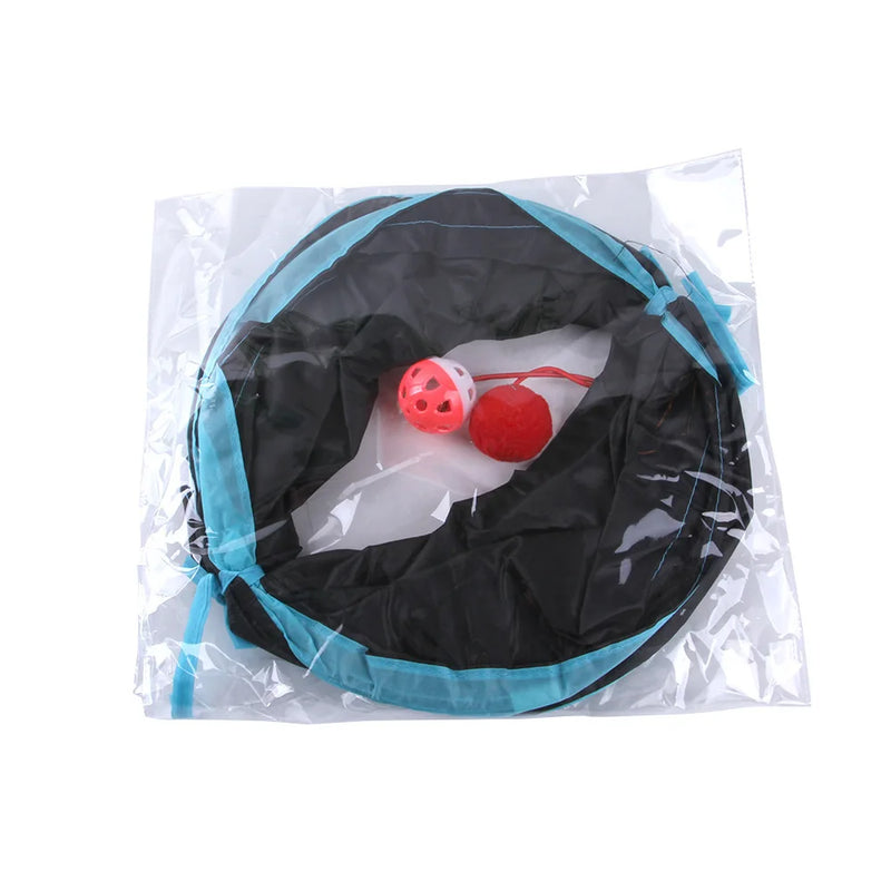 Foldable Cat Tunnel – Interactive Indoor Play Toy