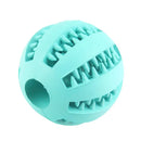 Treat Dispensing Chew Ball – Non-Toxic Rubber Toy for Dogs & Puppies (Tooth-Cleaning Design)