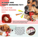 Squeaky Teething Toy for Aggressive Chewers