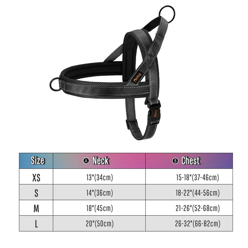 No Pull Dog Harness — Soft, Secure & Reflective Comfort for Every Walk