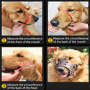 Adjustable PU Leather Dog Muzzle – Breathable Anti-Bark & Anti-Bite Muzzle for Small to Large Dogs