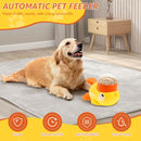 Duck-Shaped Interactive Slow Feeder – Washable Food Dispenser Toy for Dogs (3 Outlet Sizes)