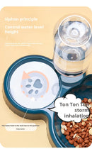 SPECIFICATIONS  Brand Name: NoEnName_Null  Choice: yes  Hign-concerned Chemical: None  Material: Plastic  Origin: Mainland China  Shape: Rounded  Type: cats,With Water Dispenser