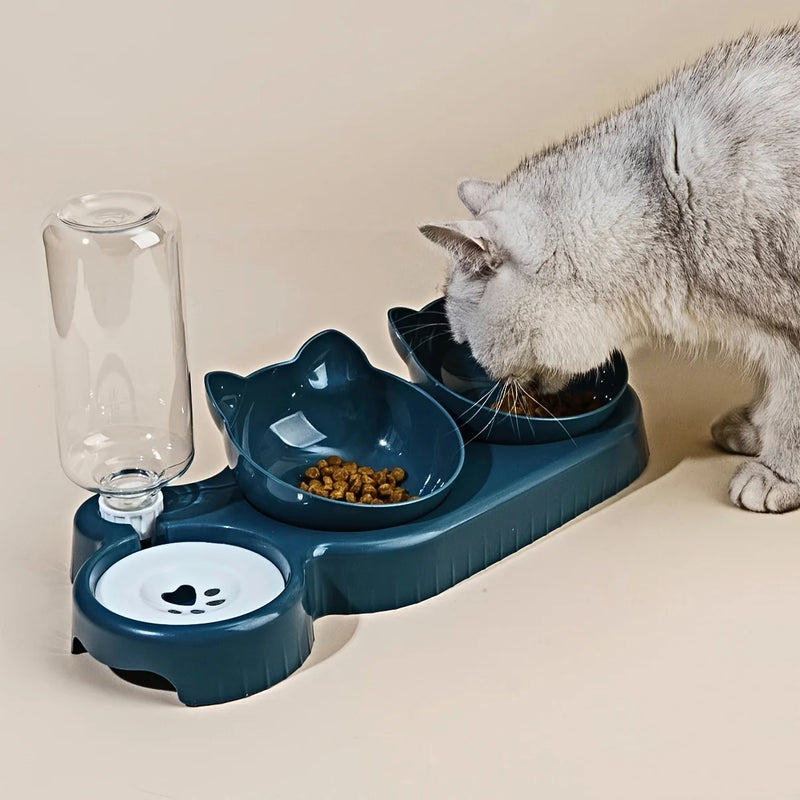 SPECIFICATIONS  Brand Name: NoEnName_Null  Choice: yes  Hign-concerned Chemical: None  Material: Plastic  Origin: Mainland China  Shape: Rounded  Type: cats,With Water Dispenser