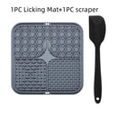 Lick Mat – Silicone Slow Feeder & Bath Distraction Pad for Dogs (Non-Slip Suction Design)