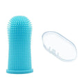 Soft Silicone Finger Toothbrush – 360° Dental Care for Dogs & Cats (with Storage Case)