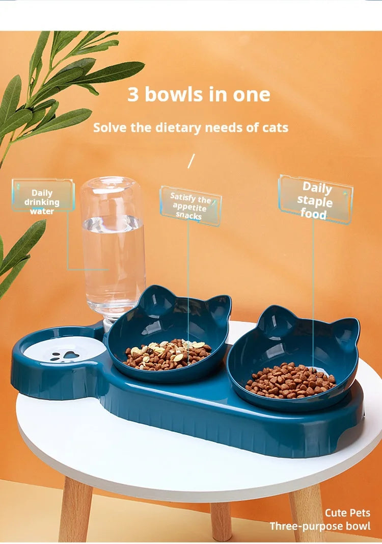 SPECIFICATIONS  Brand Name: NoEnName_Null  Choice: yes  Hign-concerned Chemical: None  Material: Plastic  Origin: Mainland China  Shape: Rounded  Type: cats,With Water Dispenser