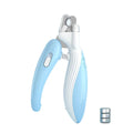 LED Nail Clippers – Safe Claw Trimmer for Cats, Dogs & Rabbits (Stainless Steel, Battery Included)