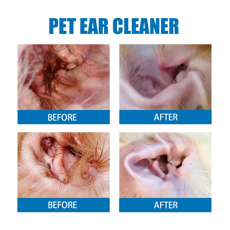 Pet Ear Cleaning Wipes – Gentle Earwax & Odour Control Tissues for Dogs & Cats (50pcs)