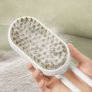 Pet Hair Remover & Steamy Brush – 4-in-1 Dog & Cat Grooming Kit