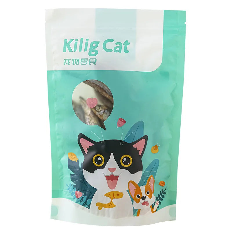 Freeze-Dried Fish Snacks – Natural Protein Treats for Cats & Small Dogs