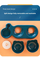 SPECIFICATIONS  Brand Name: NoEnName_Null  Choice: yes  Hign-concerned Chemical: None  Material: Plastic  Origin: Mainland China  Shape: Rounded  Type: cats,With Water Dispenser