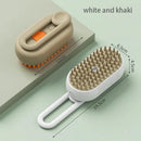 4-in-1 Electric Spray Grooming Brush – Anti-Static, Hair Removal & Massage Comb for Cats & Dogs