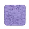 Lick Mat – Silicone Slow Feeder & Bath Distraction Pad for Dogs (Non-Slip Suction Design)