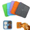 Lick Mat – Silicone Slow Feeder & Bath Distraction Pad for Dogs (Non-Slip Suction Design)