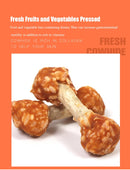 Chicken Dumbbells combine real chicken with calcium-rich chew sticks — supporting strong