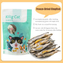 Freeze-Dried Fish Snacks – Natural Protein Treats for Cats & Small Dogs