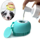 Pet Bath & Grooming Glove – Soft Silicone Brush for Dogs & Cats