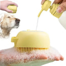 Pet Bath & Grooming Glove – Soft Silicone Brush for Dogs & Cats