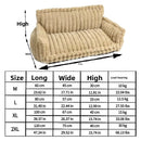 Fluffy Dog Sofa Bed – Removable & Washable