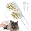 Pet Hair Remover & Steamy Brush – 4-in-1 Dog & Cat Grooming Kit