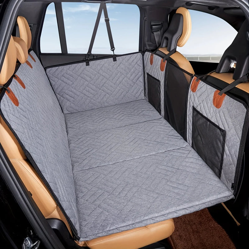 Waterproof Dog Car Seat Cover – Scratch-Proof & Non-Slip Hammock