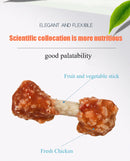 Chicken Dumbbells combine real chicken with calcium-rich chew sticks — supporting strong